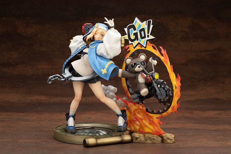 Guilty Gear -Strive- 1/7 Scale Pre-Painted Figure: Bridget with Return of the Killing Machine image 3