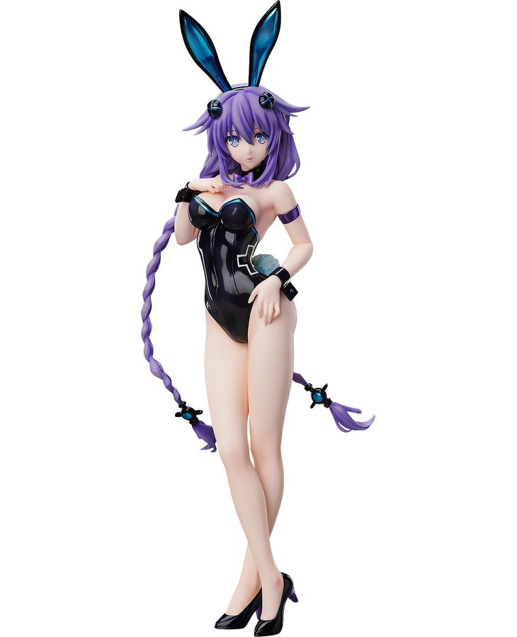 Hyperdimension Neptunia 1/4 Scale Pre-Painted Figure: Purple Heart Bare Leg Bunny Ver. image 1