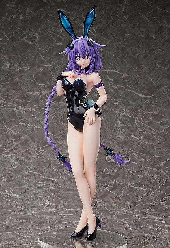 Hyperdimension Neptunia 1/4 Scale Pre-Painted Figure: Purple Heart Bare Leg Bunny Ver. image 2