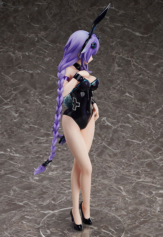 Hyperdimension Neptunia 1/4 Scale Pre-Painted Figure: Purple Heart Bare Leg Bunny Ver. image 6