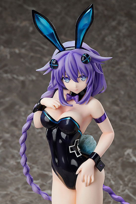 Hyperdimension Neptunia 1/4 Scale Pre-Painted Figure: Purple Heart Bare Leg Bunny Ver. image 7