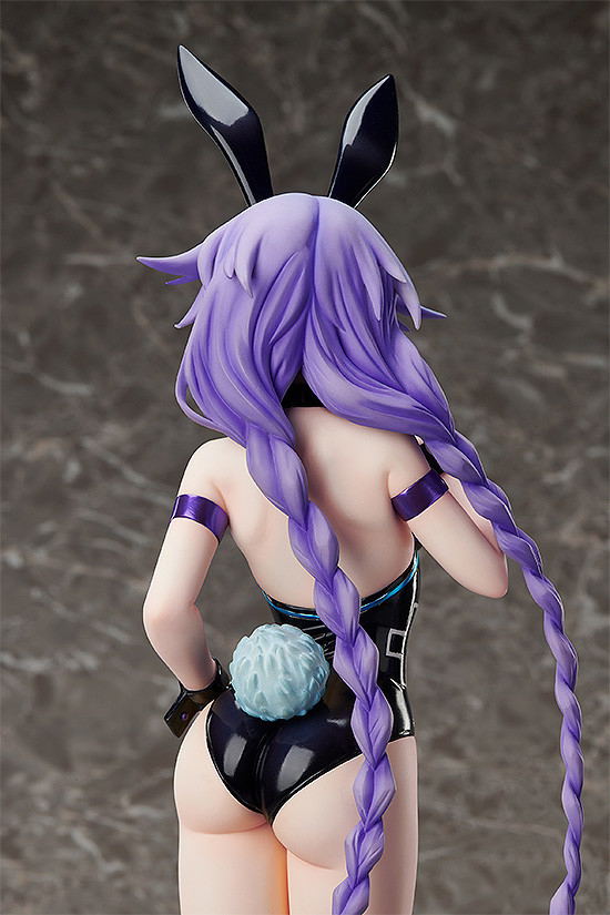 Hyperdimension Neptunia 1/4 Scale Pre-Painted Figure: Purple Heart Bare Leg Bunny Ver. image 8