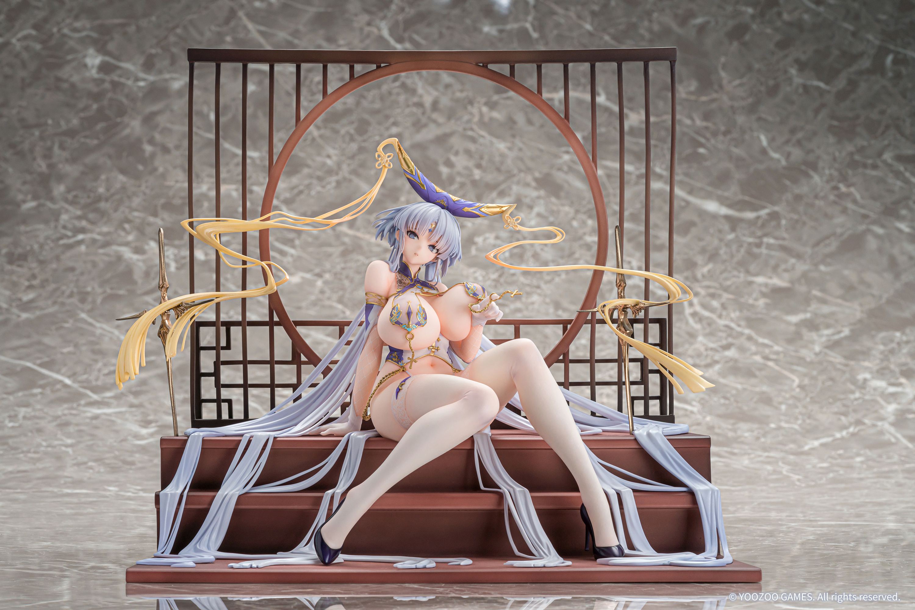 Echocalypse The Goddess of Scarlet 1/7 Scale Pre-Painted Figure: Leviathan Striking Grace Ver. AniGift