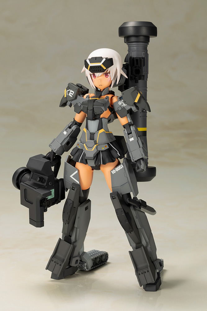 Frame Arms Girl Gourai-kai Black with FGM148 Type Anti-tank Missile image 2