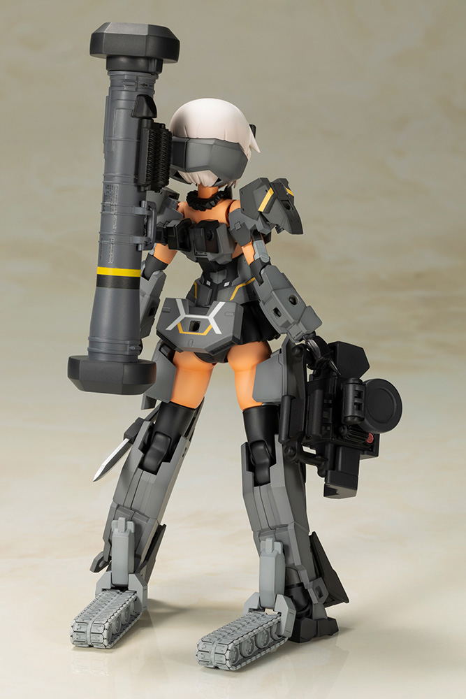 Frame Arms Girl Gourai-kai Black with FGM148 Type Anti-tank Missile image 3