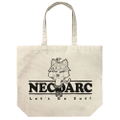 Tsukihime -A Piece of Blue Glass Moon- Nekoark Large Tote Bag Natural thumbnail 1