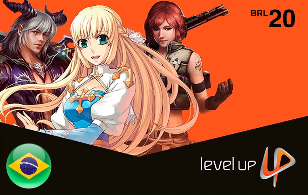 LevelUp Gift Card BRL 20 | Brazil Account digital — Import Game Deal