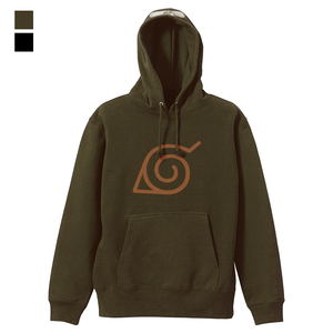 Naruto Shippuden Hidden Leaf Village Hoodie (Moss | Size M)_