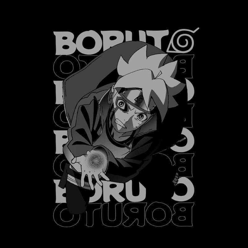 Boruto: Naruto Next Generations Boruto Uzumaki T-shirt (Black | Size M) image 2