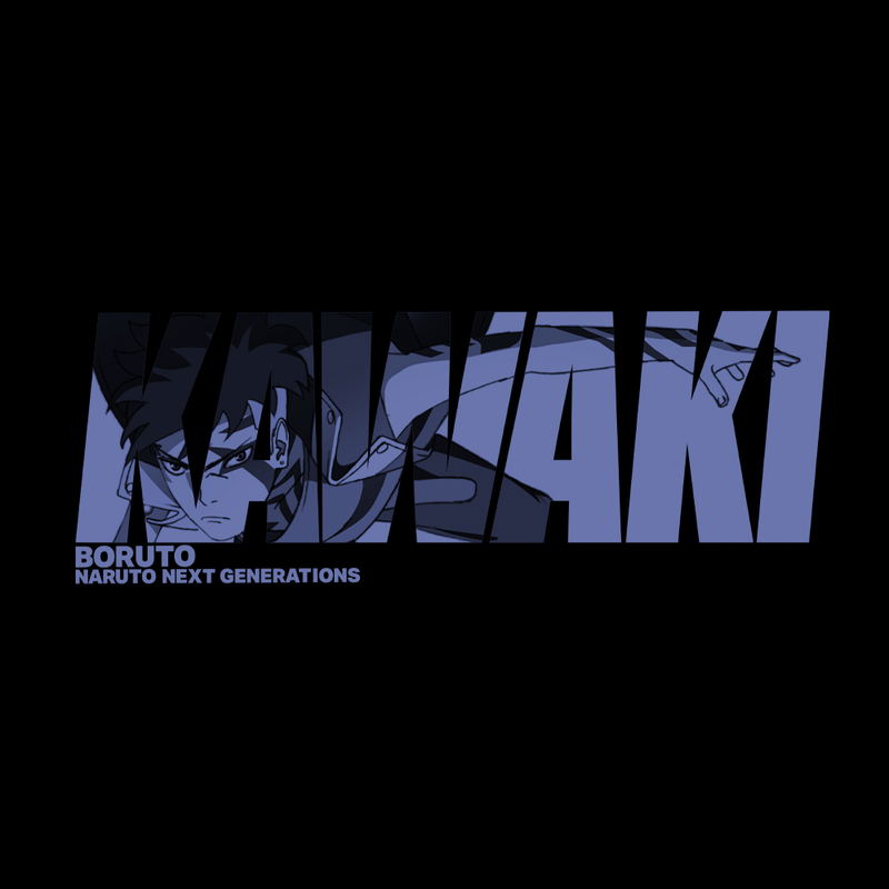 Boruto: Naruto Next Generations Kawaki T-shirt (Black | Size M) image 2