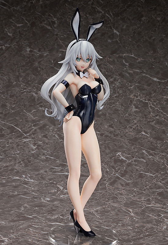 Hyperdimension Neptunia 1/4 Scale Pre-Painted Figure: Black Heart Bare Leg Bunny Ver. image 2
