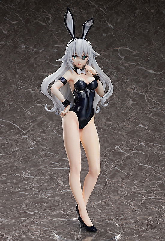 Hyperdimension Neptunia 1/4 Scale Pre-Painted Figure: Black Heart Bare Leg Bunny Ver. image 3