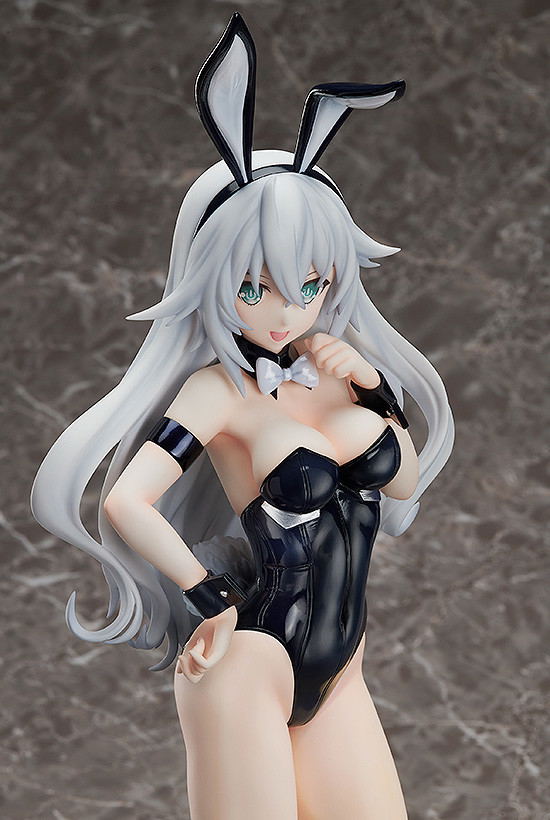 Hyperdimension Neptunia 1/4 Scale Pre-Painted Figure: Black Heart Bare Leg Bunny Ver. image 7