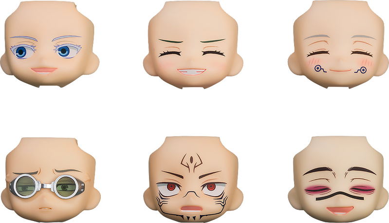 Nendoroid More Face Swap Jujutsu Kaisen 02 (Set of 6 Pieces) image 1