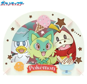 Pokemon Paper Theater PT-337 Wakuwaku Ice Cream_