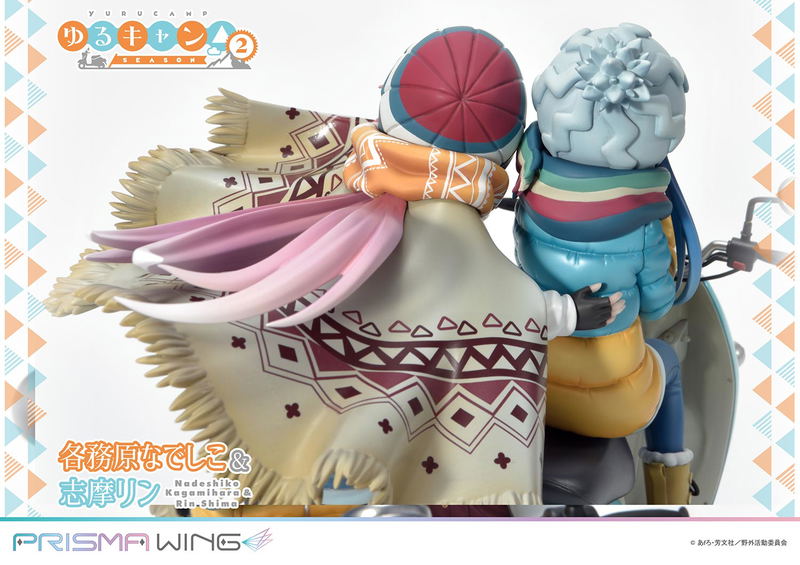 Prisma Wing Yurucamp 1/7 Scale Pre-Painted Figure: Kagamihara Nadeshiko & Shima Rin image 8
