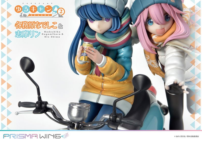 Prisma Wing Yurucamp 1/7 Scale Pre-Painted Figure: Kagamihara Nadeshiko & Shima Rin image 9