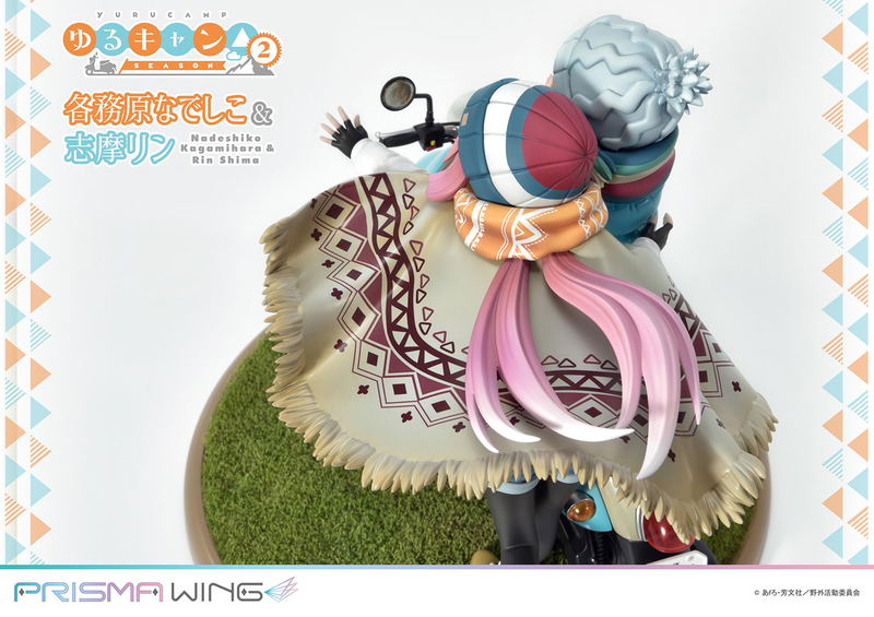 Prisma Wing Yurucamp 1/7 Scale Pre-Painted Figure: Kagamihara Nadeshiko & Shima Rin image 14