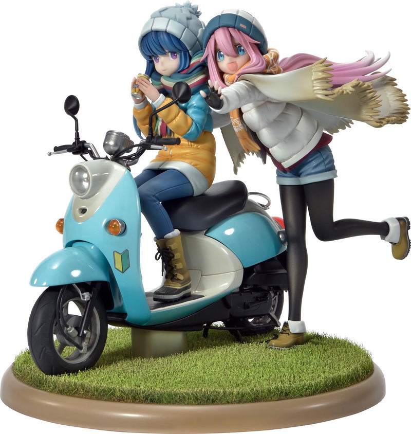 Prisma Wing Yurucamp 1/7 Scale Pre-Painted Figure: Kagamihara Nadeshiko & Shima Rin image 1