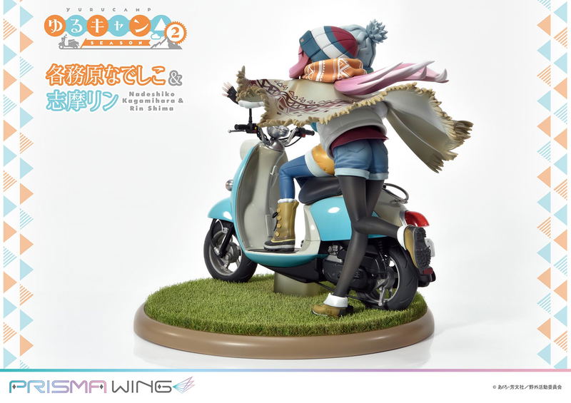 Prisma Wing Yurucamp 1/7 Scale Pre-Painted Figure: Kagamihara Nadeshiko & Shima Rin image 3