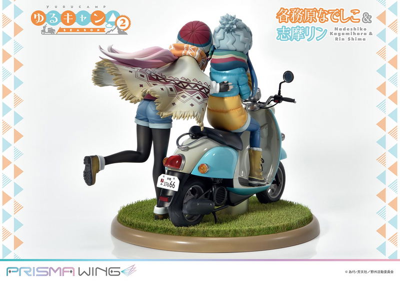 Prisma Wing Yurucamp 1/7 Scale Pre-Painted Figure: Kagamihara Nadeshiko & Shima Rin image 5