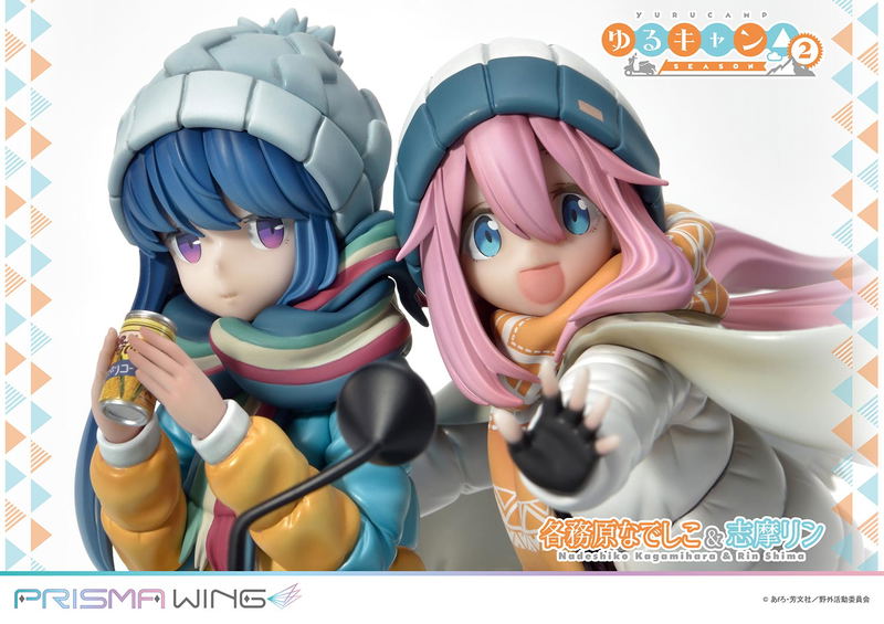 Prisma Wing Yurucamp 1/7 Scale Pre-Painted Figure: Kagamihara Nadeshiko & Shima Rin image 6