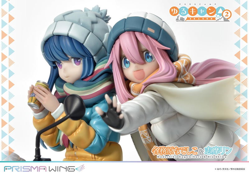 Prisma Wing Yurucamp 1/7 Scale Pre-Painted Figure: Kagamihara Nadeshiko & Shima Rin image 7