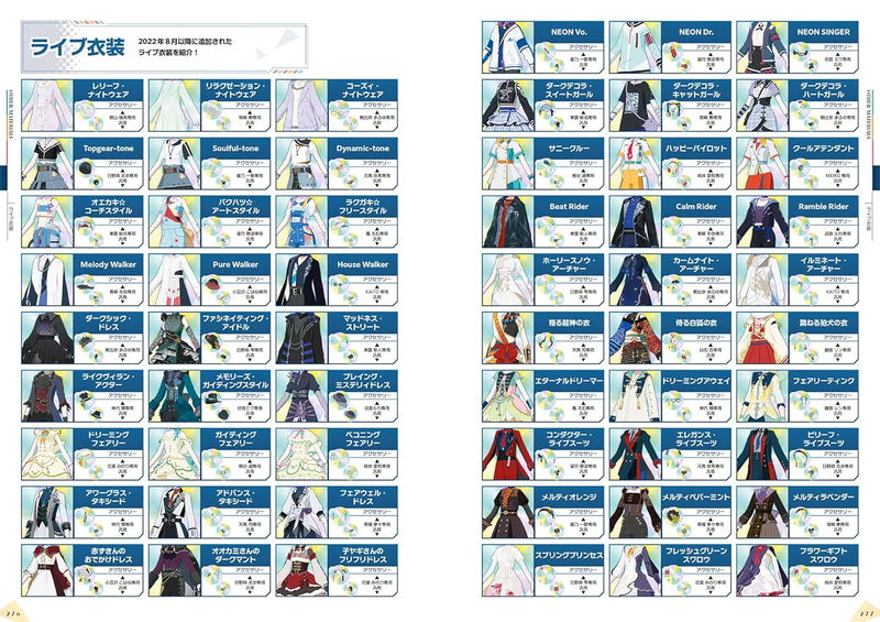 Project Sekai Colorful Stage! Feat. Hatsune Miku Official Visual Fan Book Vol.3 image 5