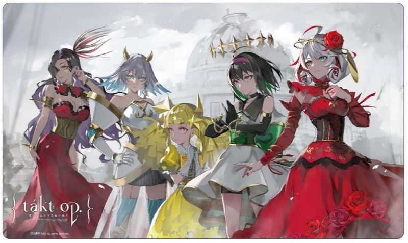 Rubber Desk Mat Collection Takt Op. Symphony Key Visual Vol. 3 image 1