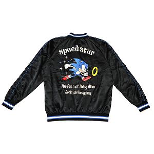 Sonic the Hedgehog Speed Star Souvenir Jacket (Black | Size L)