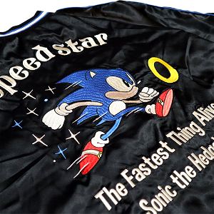 Sonic the Hedgehog Speed Star Souvenir Jacket (Black | Size L)