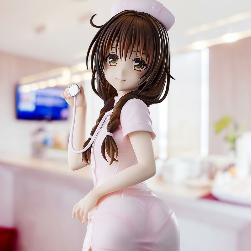 To Love-Ru Darkness Pre-Painted Figure: Yuki Mikan Nurse Ver. image 16
