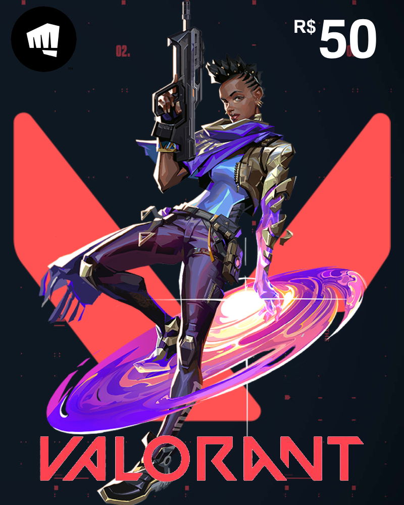 Valorant Gift Card BRL 50 | Brazil Account digital — Import Game Deal