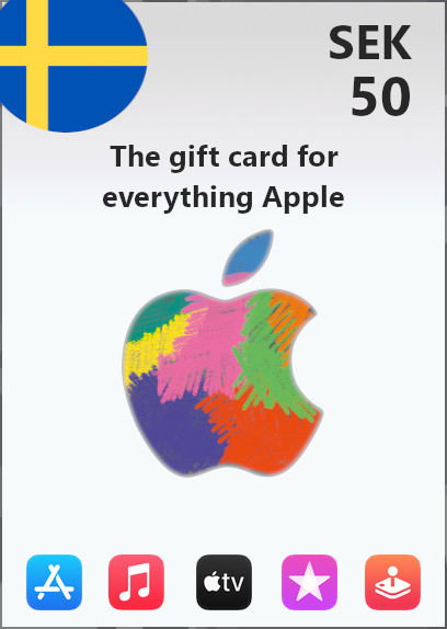 Apple Gift Card 50 SEK | Sweden Account <span class="ext ext_digital">digital</span> image 1