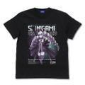 Master Detective Archives: Rain Code Shinigami-chan T-shirt (Black | Size S) thumbnail 1