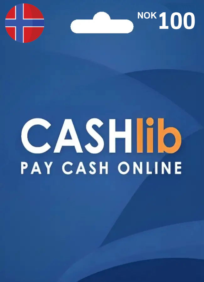 Cashlib Prepaid Card 100 NOK | Norway Account digital — Import Game Deal