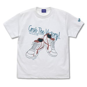 Haikyu!! Hajime Iwaizumi Shoes T-shirt (White | Size XL)_