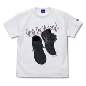 Haikyu!! Wakatoshi Ushijima Shoes T-shirt (White | Size M)_