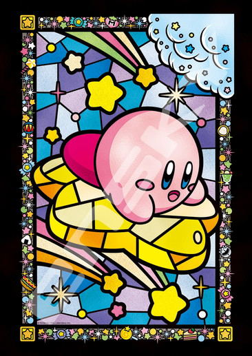 Kirby's Dream Land Jigsaw Puzzle 208 Piece 208-ML02 Kirakira Star Ride image 1