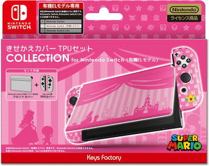 TPU Protector Set Collection for Nintendo Switch OLED Model (Super Mario Type-C)_