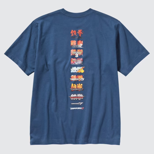 UT Fighting Game Legends Tekken 8 Graphic T-Shirt (Blue| Size S)_