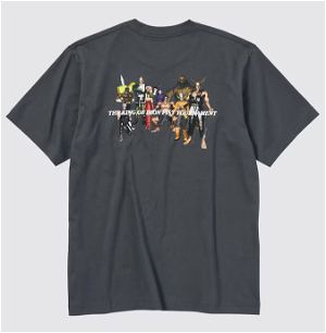 UT Street Fighter Tekken Graphic T-Shirt (Dark Gray| Size XXL)