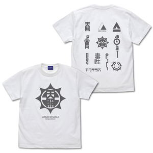 Master Detective Archives: Rain Code Amaterasu T-shirt (White | Size M)_