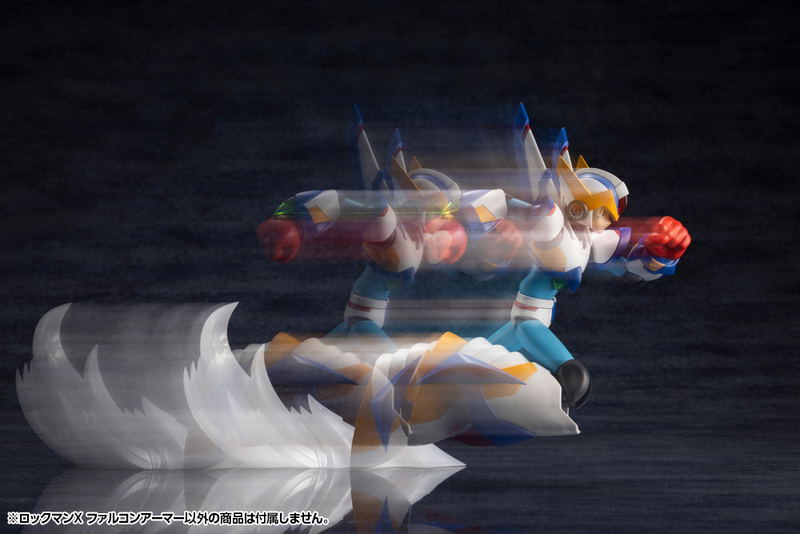 Mega Man X 1/12 Scale Plastic Model Kit: Falcon Armor image 12