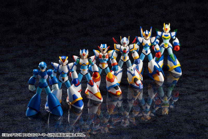 Mega Man X 1/12 Scale Plastic Model Kit: Falcon Armor image 14