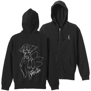 Made in Abyss: The Golden City of the Scorching Sun Faputa Zip Hoodie (Black | Size L)_