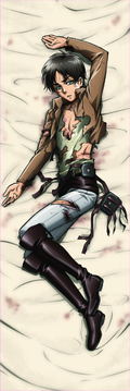 Attack on Titan Dakimakura Cover A Eren thumbnail 1