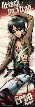 Attack on Titan Dakimakura Cover A Eren thumbnail 2