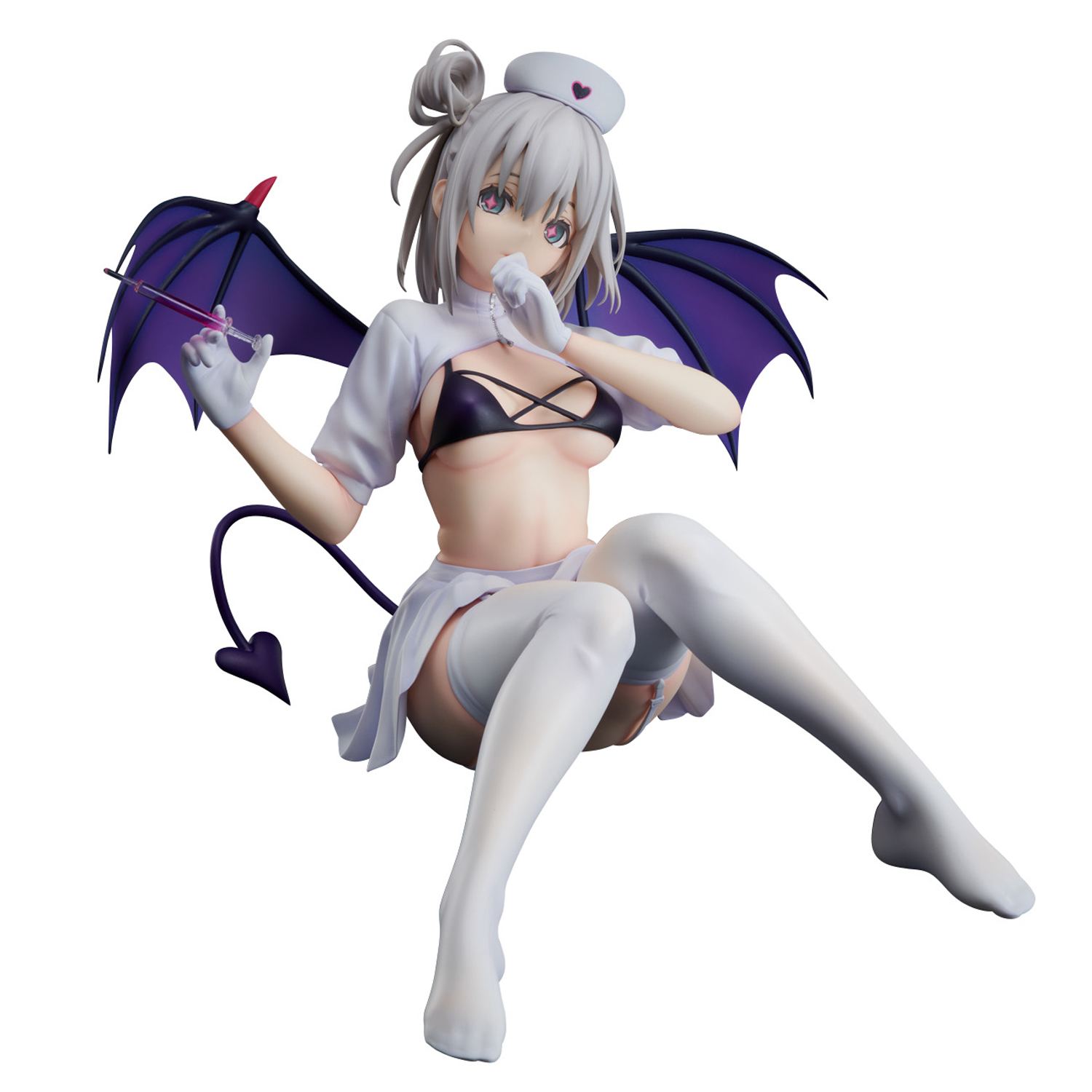 Azur Lane 1/4 Scale Pre-Painted Figure: Manchester Midnight Devil in White Freeing