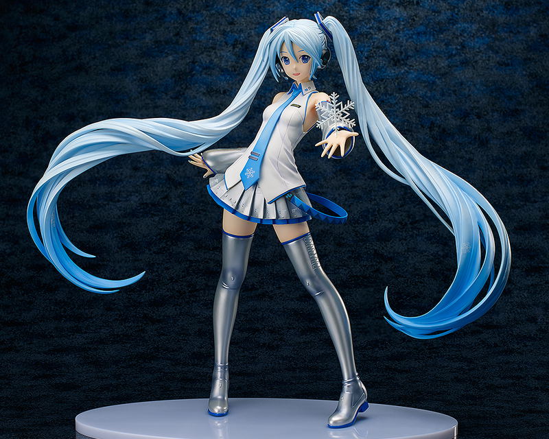 Character Vocal Series 01 Hatsune Miku 1/4 Scale Pre-Painted Figure: Snow Miku (Re-run) image 2